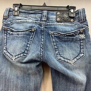 Miss Me Women's Jeans Size 26 (2) Skinny Rhinestone Minimalist Preppy Normcore
